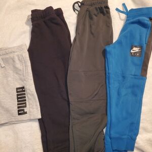 Nike,Puma Kids Jogger Pants Bundle